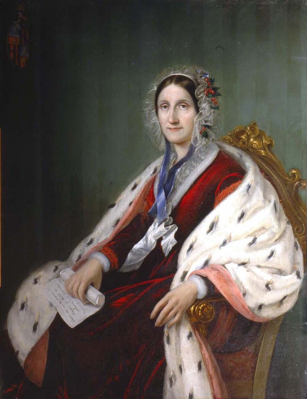 Flaminia De Vecchi nel ritratto di G. Rillosi